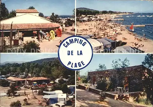 Grimaud Camping de la Plage Kat. Grimaud