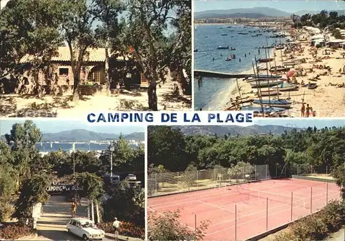 Grimaud Camping de la Plage Strand Tennis Kat. Grimaud