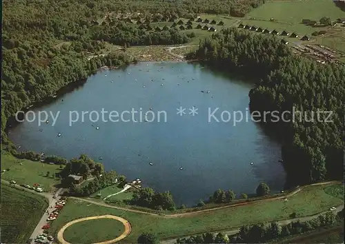 Frielendorf Fliegeraufnahme Ferienwohnpark am Silbersee Kat. Frielendorf