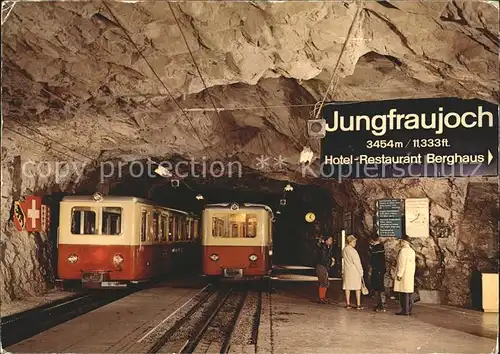 Jungfraubahn Bergstation Jungfraujoch  Kat. Jungfrau