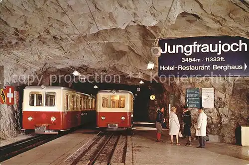 Jungfraubahn Bergstation Jungfraujoch Kat. Jungfrau