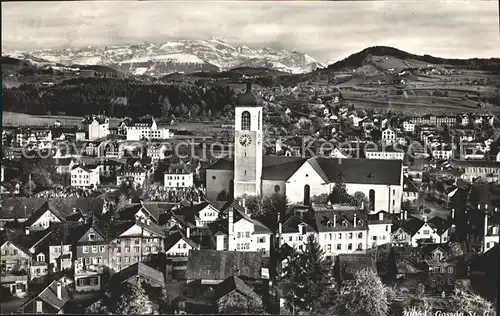 Gossau SG Kirche Kat. Gossau SG