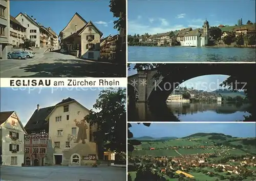 Eglisau Zuercher Rhein  Kat. Eglisau