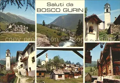 Bosco Gurin Kirche Kat. Bosco Gurin
