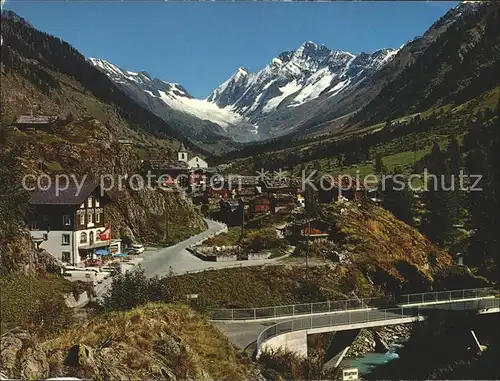 Blatten Naters Anengrat Loetschenluecke Sattelhorn Kat. Blatten Naters