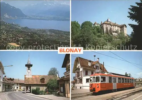 Blonay Strassenbahn  Kat. Blonay