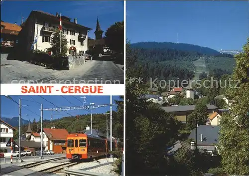 St Cergue Strassenbahn  Kat. St Cergue