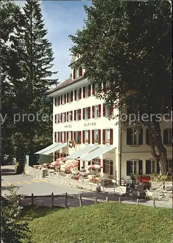 Unterschaechen Hotel Speiserestaurant Alpina Kat. Unterschaechen