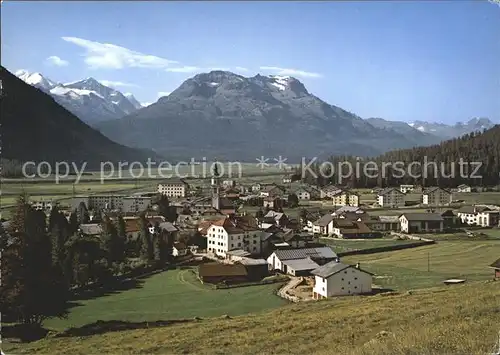 Bever Maloja Piz Rosatsch Berninagruppe Kat. Bever