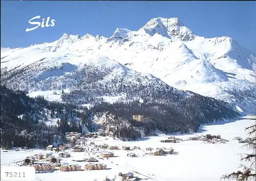 Sils Maria Graubuenden Ortsansicht Kat. Sils Maria