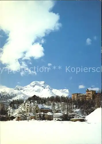 Sils Maria Graubuenden Hotel Waldhaus Piz La Margna Kat. Sils Maria