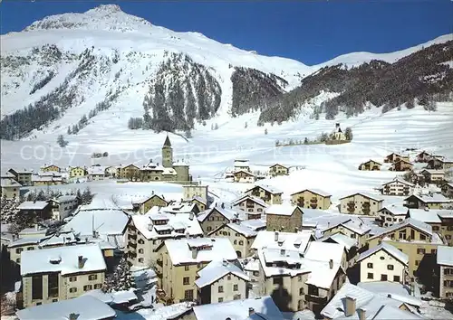 Samedan Ortsansicht Kat. Samedan