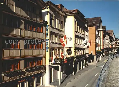 Appenzell IR Hauptgasse Hotel Hecht Kat. Appenzell