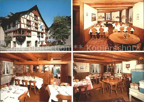 Lenzburg Wirtshaus Zum alten Landgericht  Kat. Lenzburg