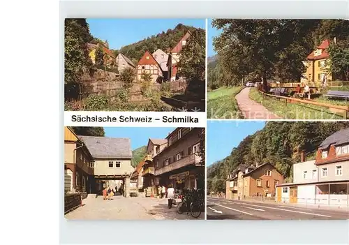 Schmilka Teilansichten  Kat. Bad Schandau