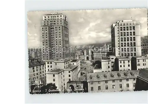 Genova Genua Liguria Grattacieli Porta Soprana Kat. Genova