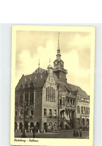 Bueckeburg Rathaus Kat. Bueckeburg