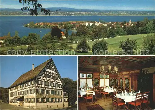 Ermatingen Panorama Hotel Adler Auberge de Napoleon  Kat. Ermatingen