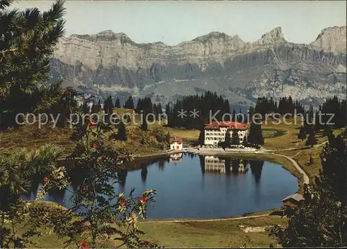 Seebenalp mit Churfirsten Kat. Flumserberg Bergheim