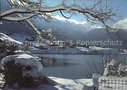 Lungern am See Winteridyll Kat. Lungern