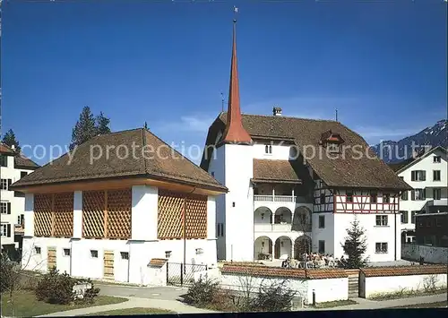 Stans Nidwalden Hoefli oder Rosenburg Museum fuer Geschichte Kat. Stans