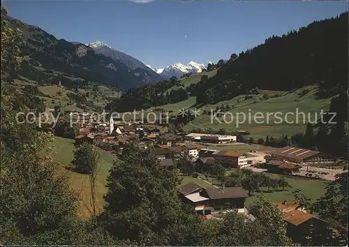 Kueblis mit Saas und Silvrettagruppe Kat. Kueblis