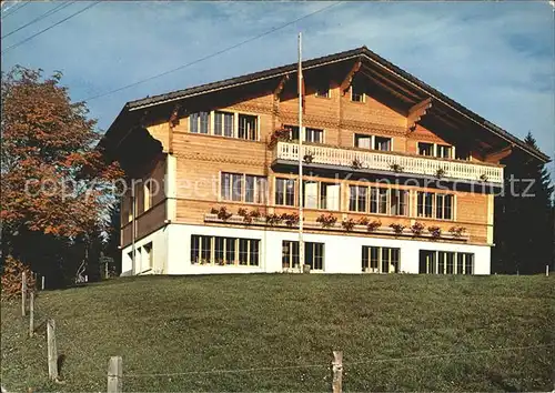 Saanenmoeser Saanen Ferienhaus La Refuge Kat. Saanenmoeser