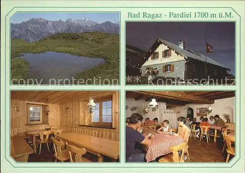 Bad Ragaz Pardiel Ferienlagerhaus Sennhuette Kat. Bad Ragaz