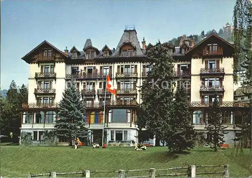 Glion Le Parc Dependance Hotel du Righi Vaudois Kat. Glion