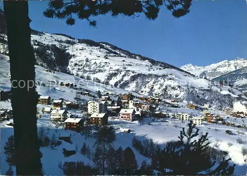 Unterbaech Winterpanorama Kat. Unterbaech