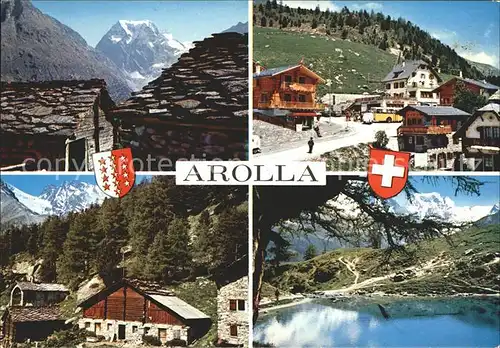 Arolla VS Mont Collon Station Pigne d Arolla Lac Bleu / Arolla /Bz. Herens