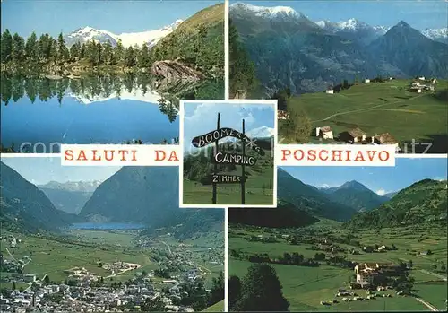 Poschiavo Lago di Soaseo Alpe Selva Camping Boomerang Kat. Poschiavo