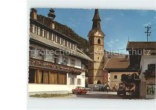 Kirchdorf Tirol Dorfpartie Kirche Sommerfrische Kat. Kirchdorf in Tirol Wilder Kaiser