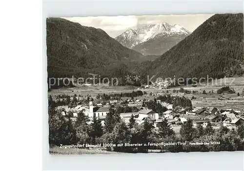 Ehrwald Tirol mit Biberwier und Fernpassgebiet Alpenpanorama / Ehrwald /