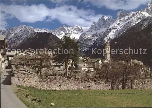 Soglio Val Bregaglia Bondascagruppe Cacciabella Sciora  Kat. Soglio