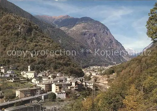 Campocologno Val Poschiavo Frontiera Italo Svizzera Passo Bernina Kat. Campocologno