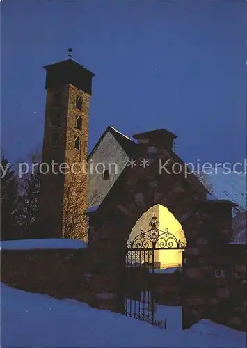 Samedan Kirche San Peter  Kat. Samedan