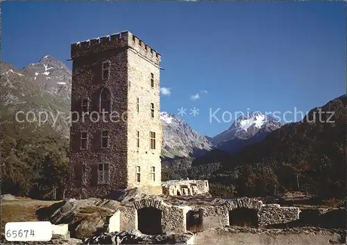 Maloja GR Schloss Kat. Maloja Graubuenden