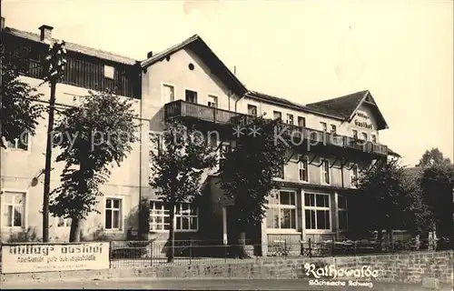 Rathewalde Mittags Gasthof  Kat. Hohnstein