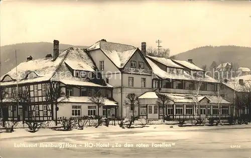 Ilsenburg Harz HO Hotel Zu den roten Forellen  Kat. Ilsenburg Harz