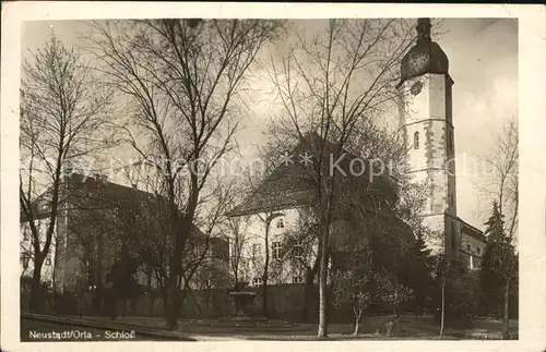 Neustadt Orla Schloss Kat. Neustadt Orla