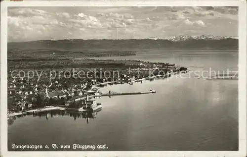 Langenargen Bodensee Fliegeraufnahme Kat. Langenargen