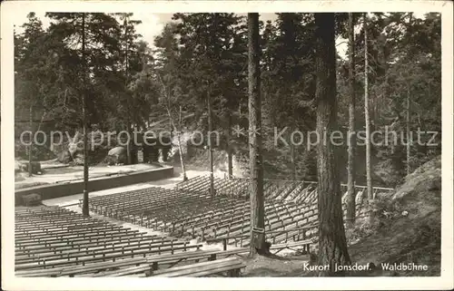 Jonsdorf Waldbuehne Kat. Kurort Jonsdorf