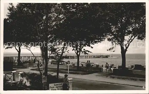 Niendorf Ostseebad Seebruecke Kat. Timmendorfer Strand