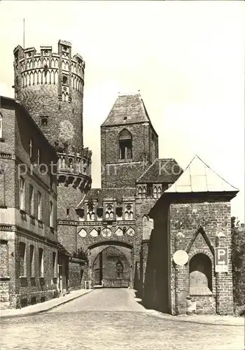 Tangermuende Neustaedter Tor  Kat. Tangermuende