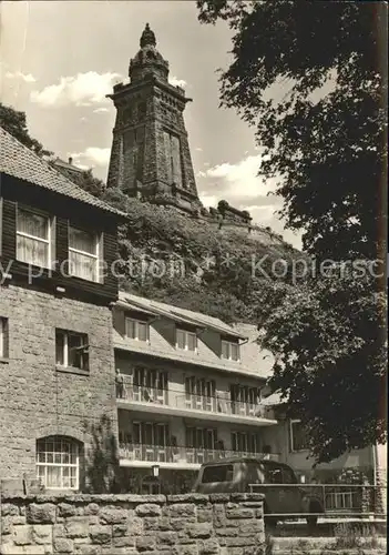 Kyffhaeuser Kyffhaeuserdenkmal FDGB Erholungsheim Glueckauf  Kat. Bad Frankenhausen