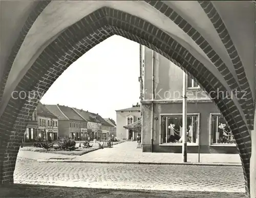 Fuerstenwalde Spree Durchblick zur Muehlenstrasse  Kat. Fuerstenwalde