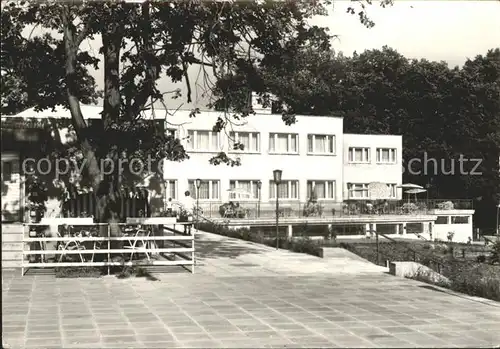 Grosszerlang Schulungs  und Erholungszentrum Adamswalde Hauptgebaeude Kat. Rheinsberg