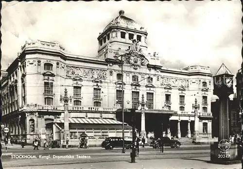 Stockholm Dramatiska Teatern  Kat. Stockholm