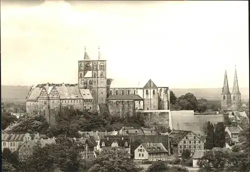 Quedlinburg Schloss Stiftskirche  Kat. Quedlinburg